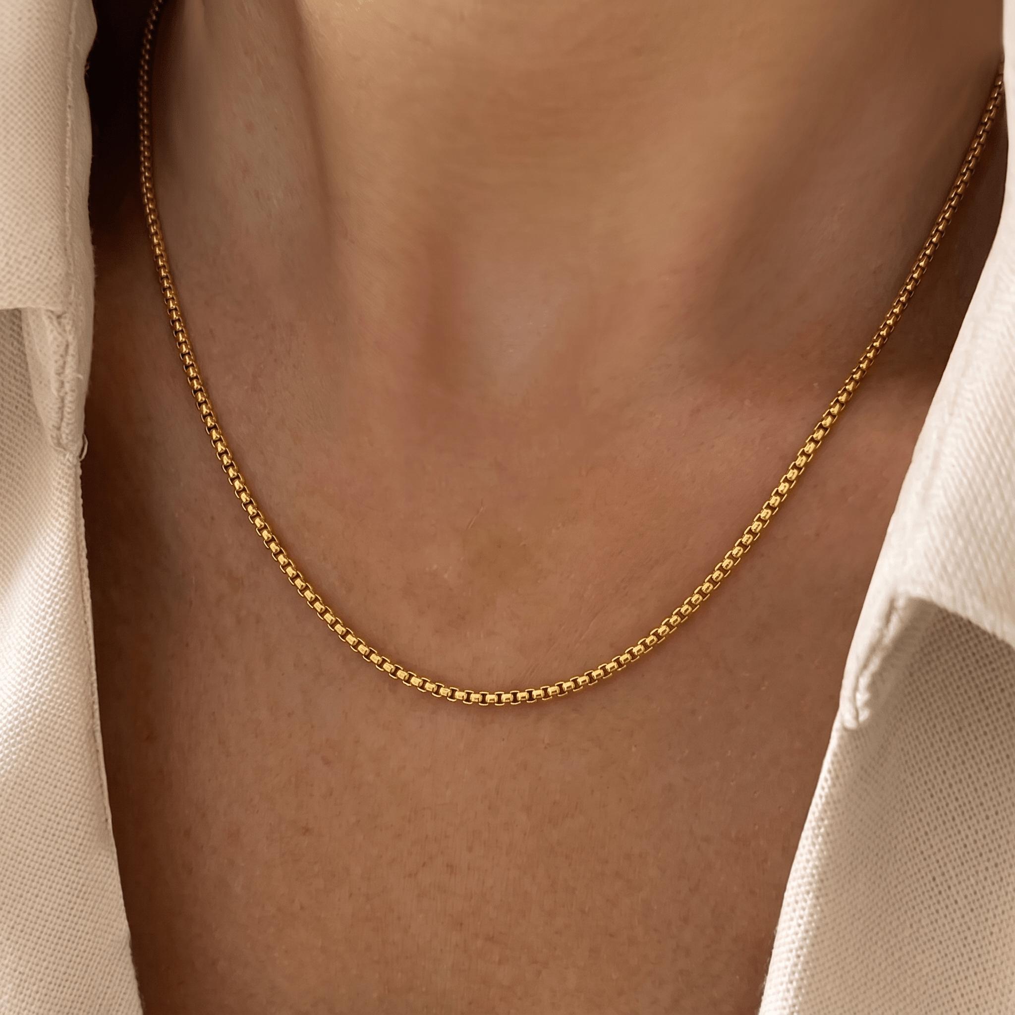 High-Quality Stainless Steel Necklace, Unisex